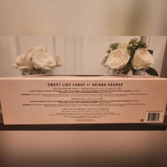 Sweet Like Candy by Ariana Grande EDP Gift Set with Pom Pom Headband; Never Used - Picture 7 of 16